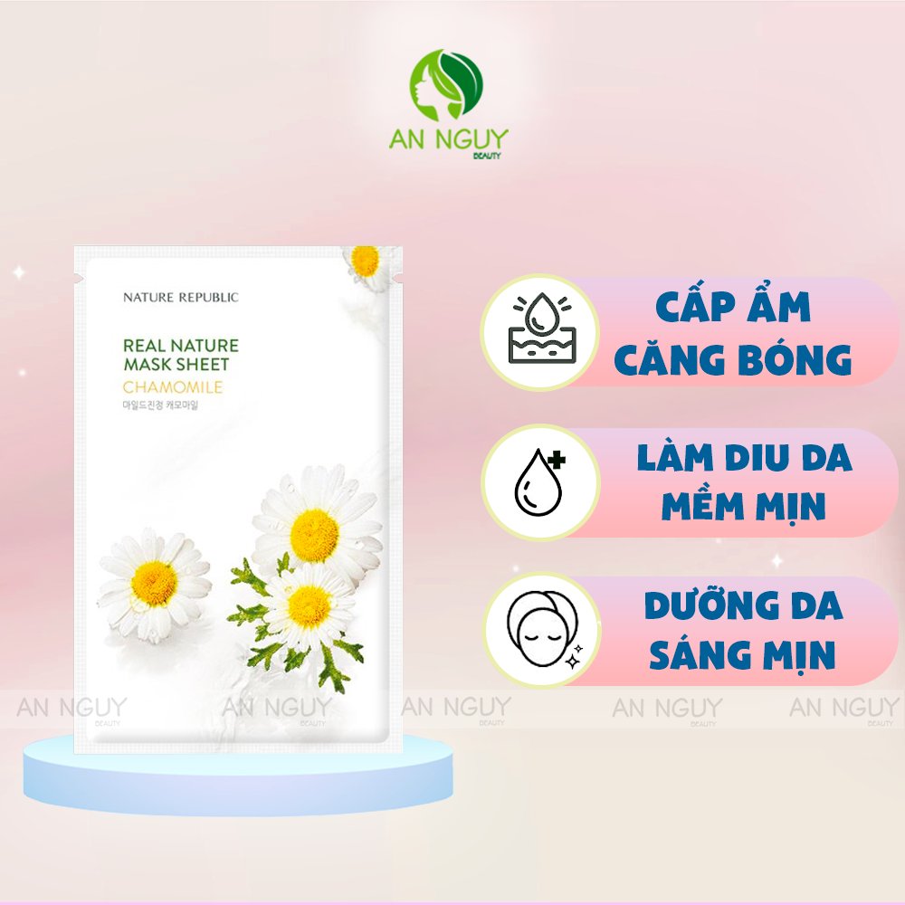 Mặt Nạ Nature Republic Real Nature Mask Sheet 23ml