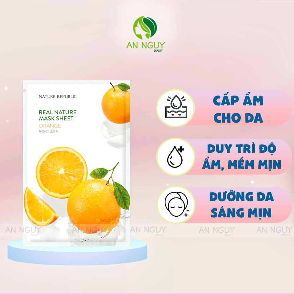 Mặt Nạ Nature Republic Real Nature Mask Sheet 23ml