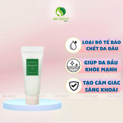 Tẩy Da Chết Da Đầu Aromatica Rosemary Scalp Scrub