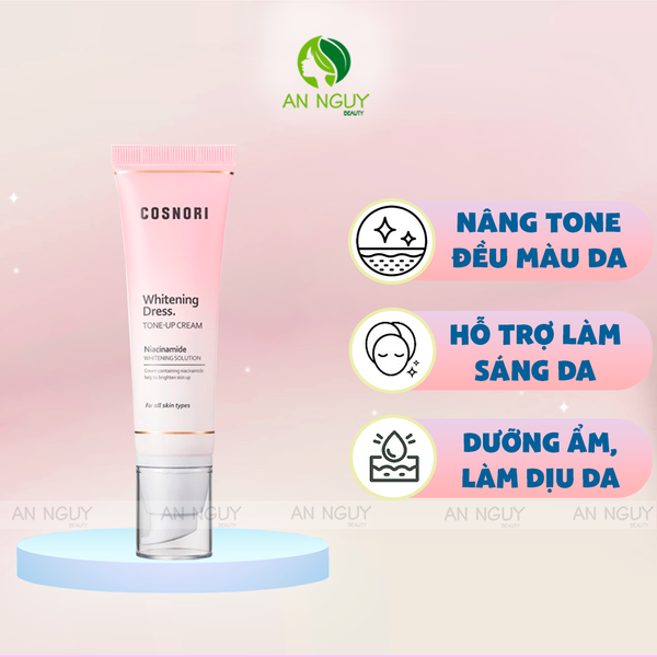 Kem Dưỡng Nâng Tông Cosnori Whitening Dress Tone-Up Cream 50ml