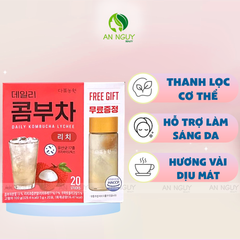 Trà Thanh Lọc, Đẹp Da Daily Kombucha 20 Gói