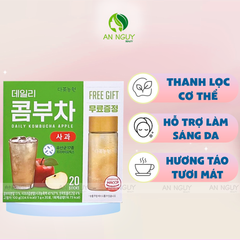 Trà Thanh Lọc, Đẹp Da Daily Kombucha 20 Gói