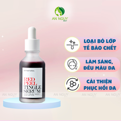 Tinh Chất So'Natural Red Peel Tingle Serum Giúp Tái Tạo Làn Da, Giảm Mụn