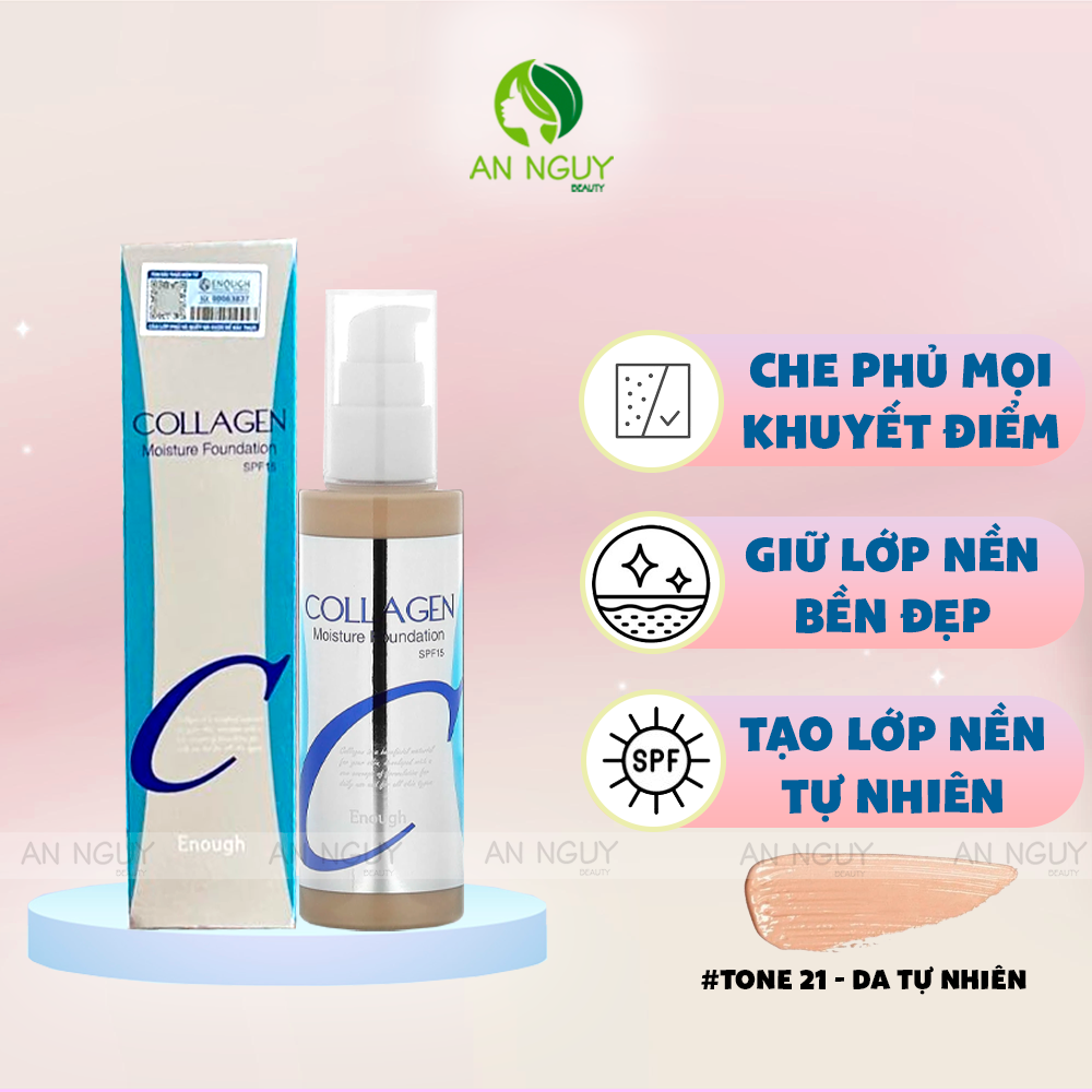 Kem Nền Enough Collagen Moisture Foundation 100ml