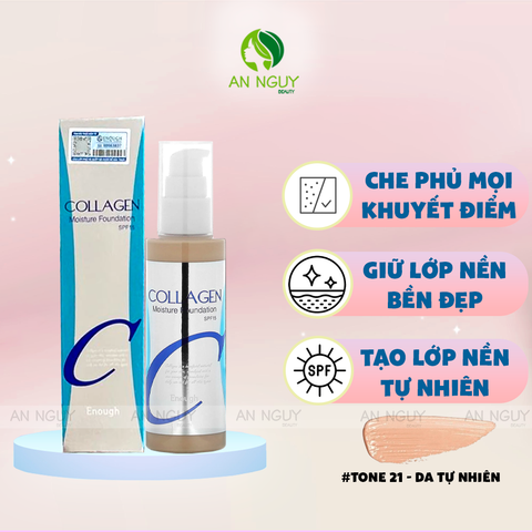 Kem Nền Enough Collagen Moisture Foundation 100ml