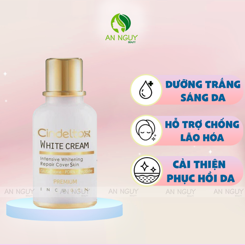 Kem Dưỡng Trắng INCUGEN Cindel Tox White Cream 50ml