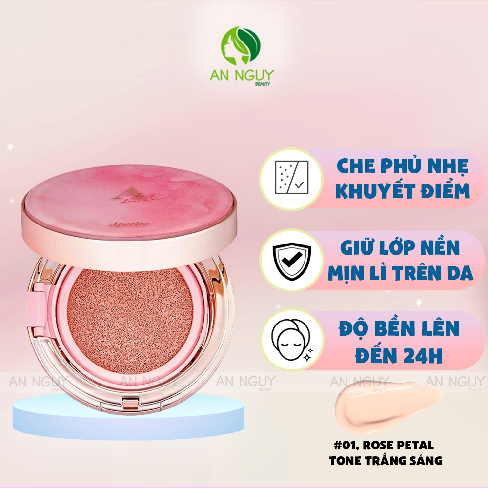 Phấn Nước Aperire Day Dream Cover Cushion (Soonsoo Edition) 13gr