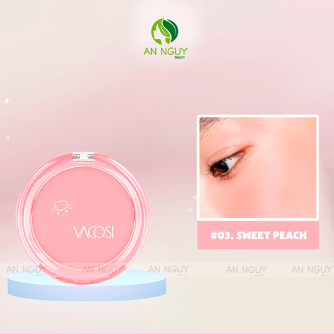 Phấn Má Hồng Vacosi Lolipop Blush Powder 7.3g