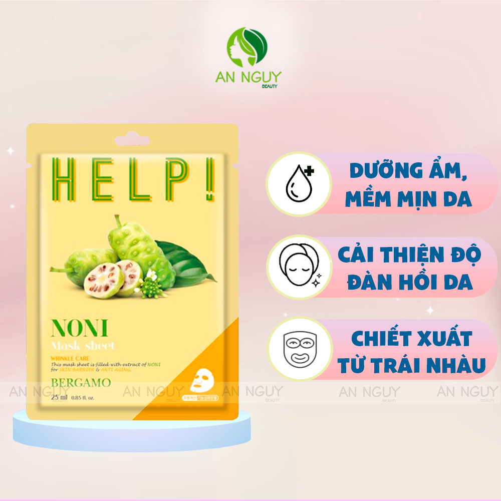 Mặt Nạ Bergamo Help Mask Pack 25ml