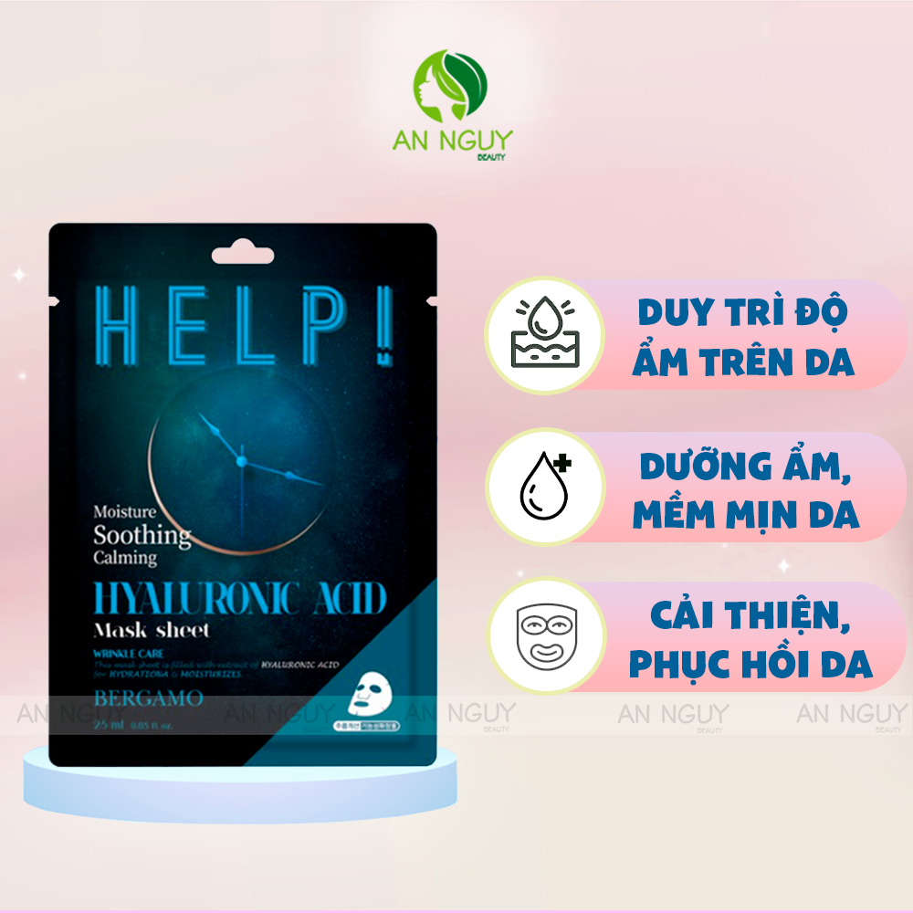 Mặt Nạ Bergamo Help Mask Pack 25ml