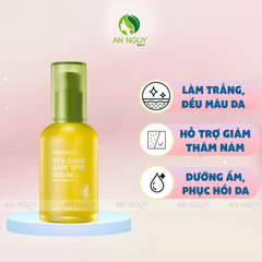 Tinh Chất Quýt Xanh Bergamo Green Tangerine Vita Shine Dark Spot Serum Hỗ Trợ Làm Trắng Da, Mờ Thâm Nám 50ml