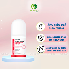 Lăn Vùng Nách Angel’s Liquid Glutathione Plus Niacinamide Arbutin Mờ Thâm Dưỡng Trắng 60ml