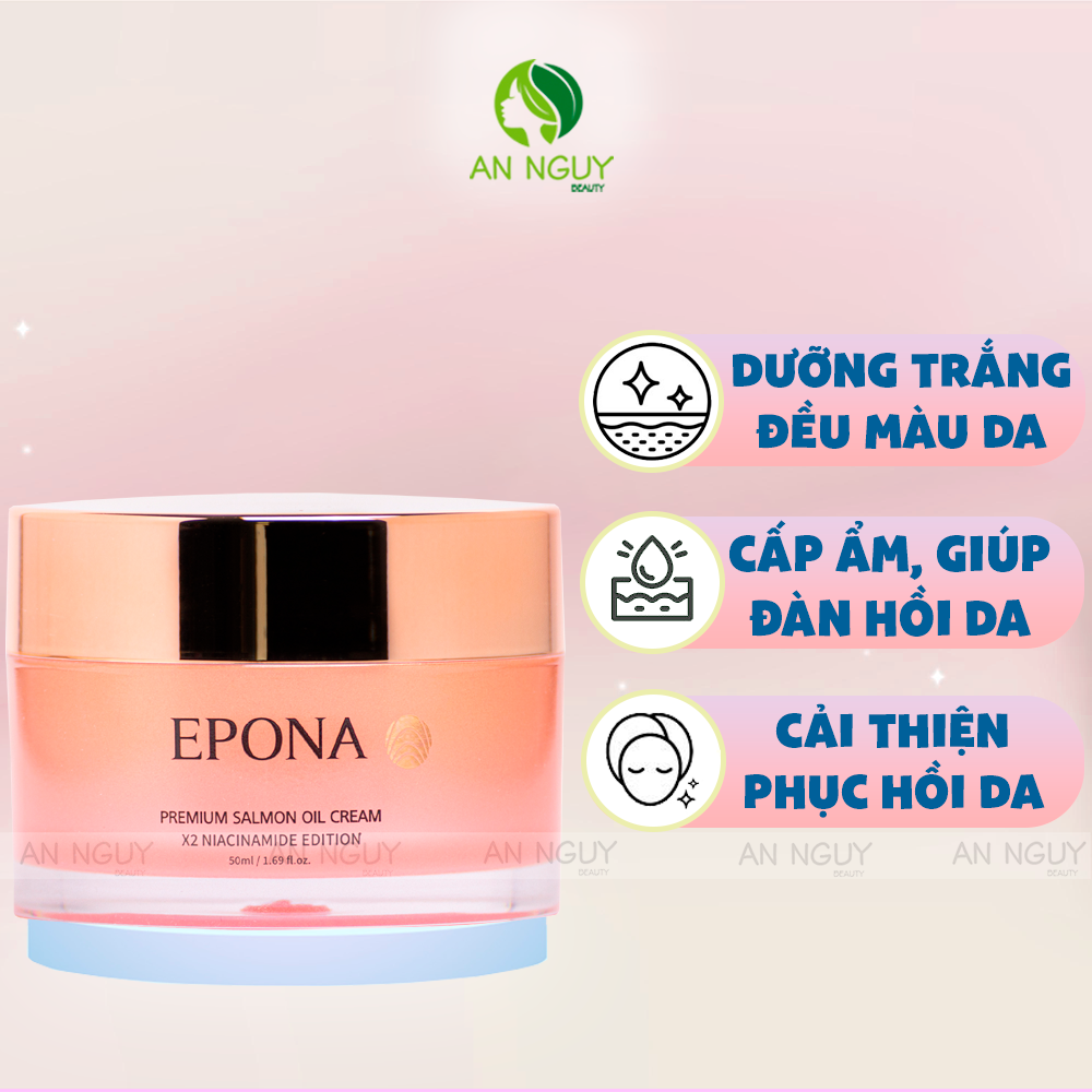 Kem Dưỡng Epona Cream Dưỡng Trắng, Phục Hồi Da 50ml