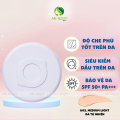 Phấn Nước Lemonade Supermatte No Makeup Cushion Siêu Kiềm Dầu 15g