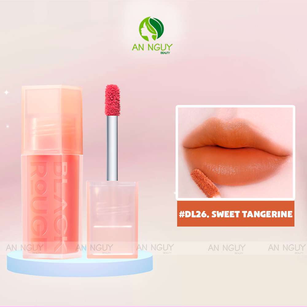 Son Kem Black Rouge Double Layer Over Velvet Sweet Tangerine (Ver 4) 4.1g