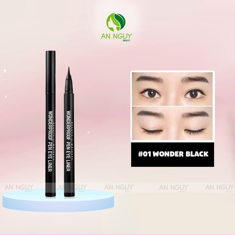 (Date: 25/08/2025) Kẻ Mắt Nước BOM Wonderproof Pen Eye Liner 0.5gr