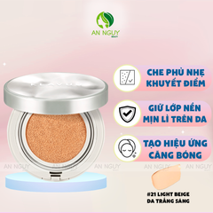 Phấn Nước Klavuu Urban Pearlsation High Coverage Tenshion Cushion EX 12g #No21