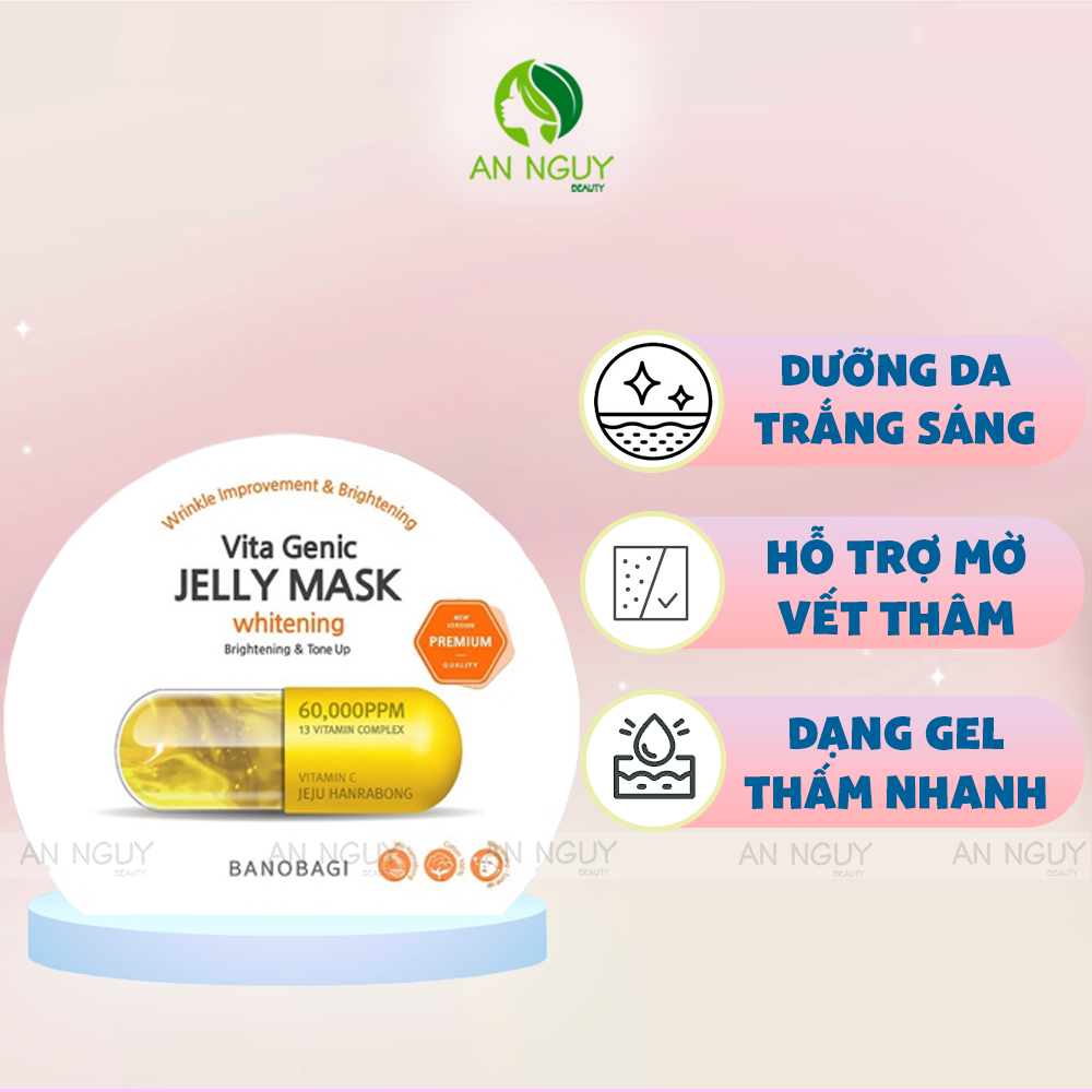 Mặt Nạ Banobagi Vita Genic Jelly Mask Dưỡng Da Trắng Khỏe 30gr