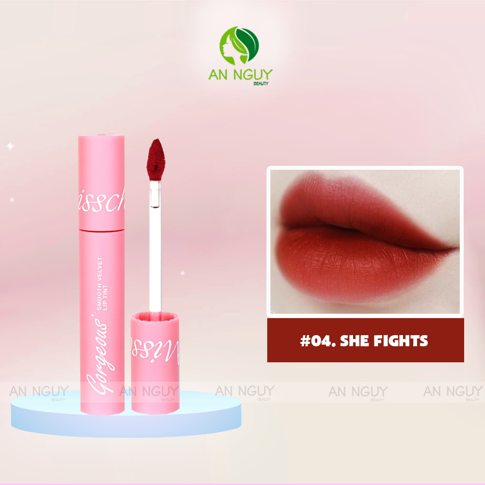 Son Kem Lì Misschic Gorgeous Smooth Velvet Lip Tint