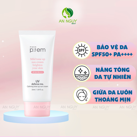 Kem Chống Nắng Make p:rem UV Defense Me Sun Cream 50ml