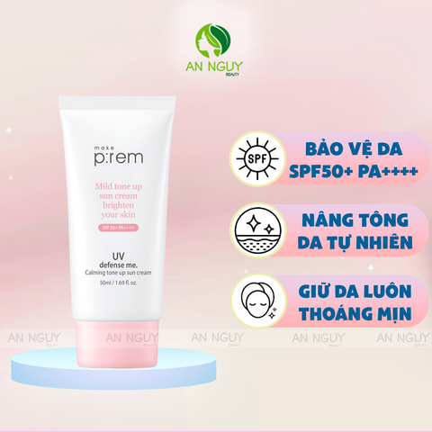 Kem Chống Nắng Make p:rem UV Defense Me Sun Cream 50ml