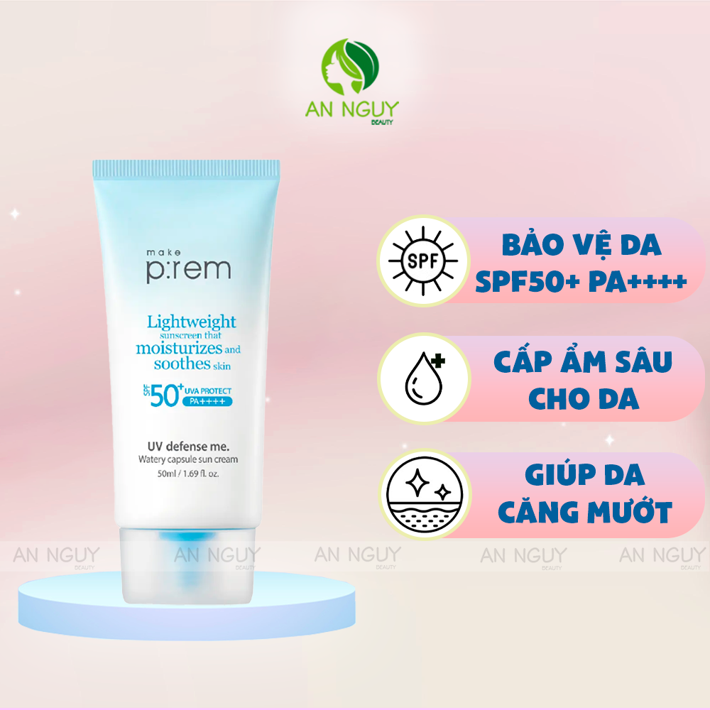 Kem Chống Nắng Make p:rem UV Defense Me Sun Cream 50ml