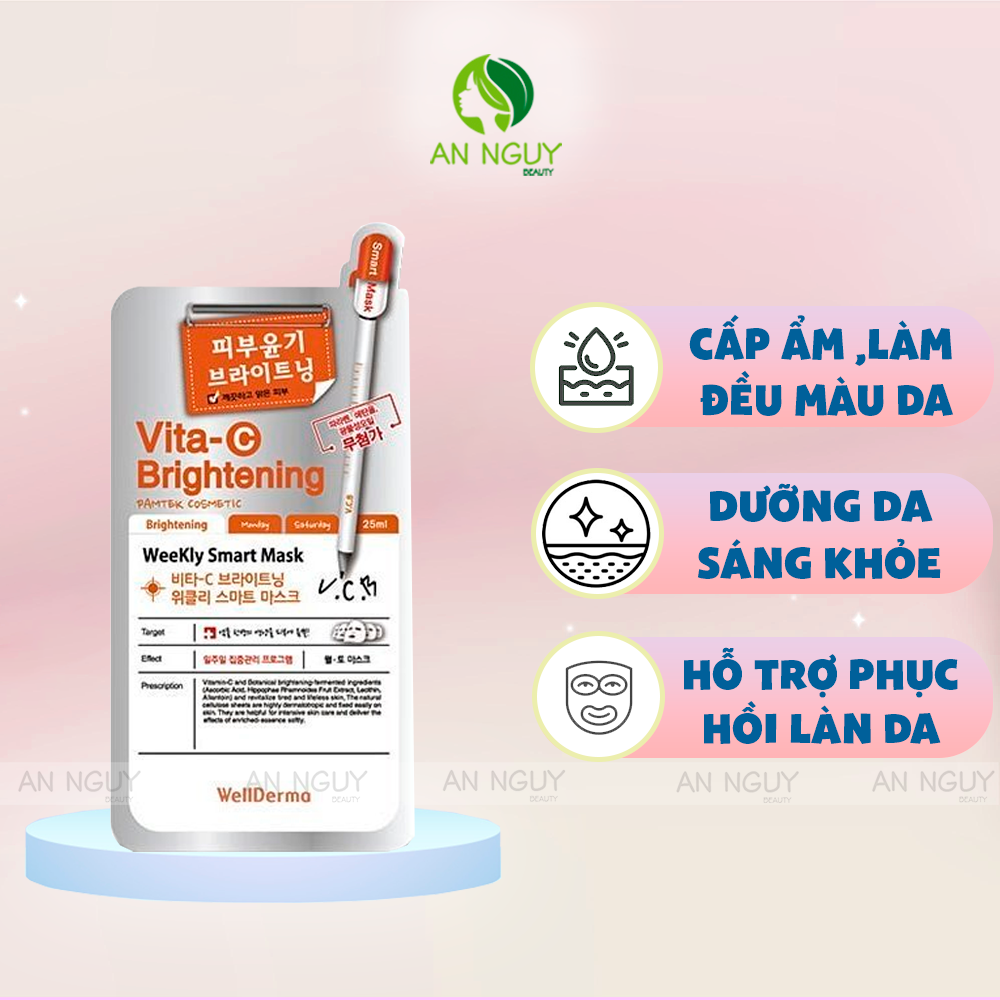 Mặt Nạ Wellderma Weekly Smart Mask 25ml