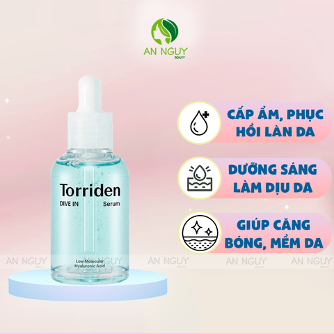 Tinh Chất Dưỡng Ẩm Torriden Dive-In Low Molecular Hyaluronic Acid Serum 50ml