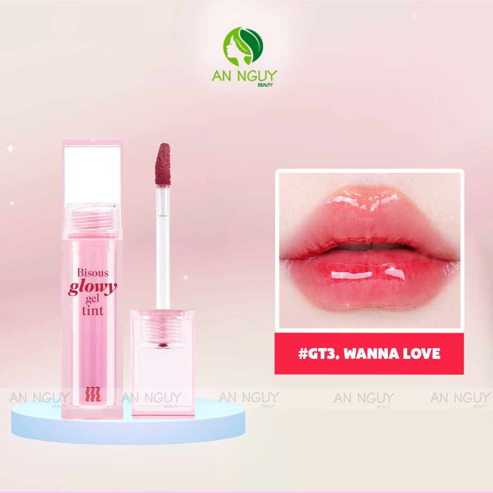 Son Bóng Merzy Bisous Glowy Gel Tint 4g