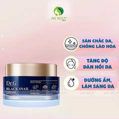 Kem Dưỡng Dr.G Black Snail Cream Săn Chắc Da, Ngừa Lão Hóa 50ml