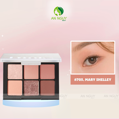 Bảng Phấn Mắt 6 Ô Dinto Blur - Finish Shadow 6g Màu #705