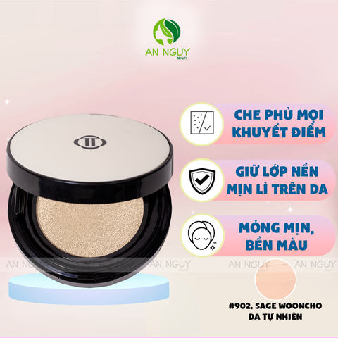 Phấn Nước Thuần Chay Dinto Blur-Finish Wooncho Cushion 12g