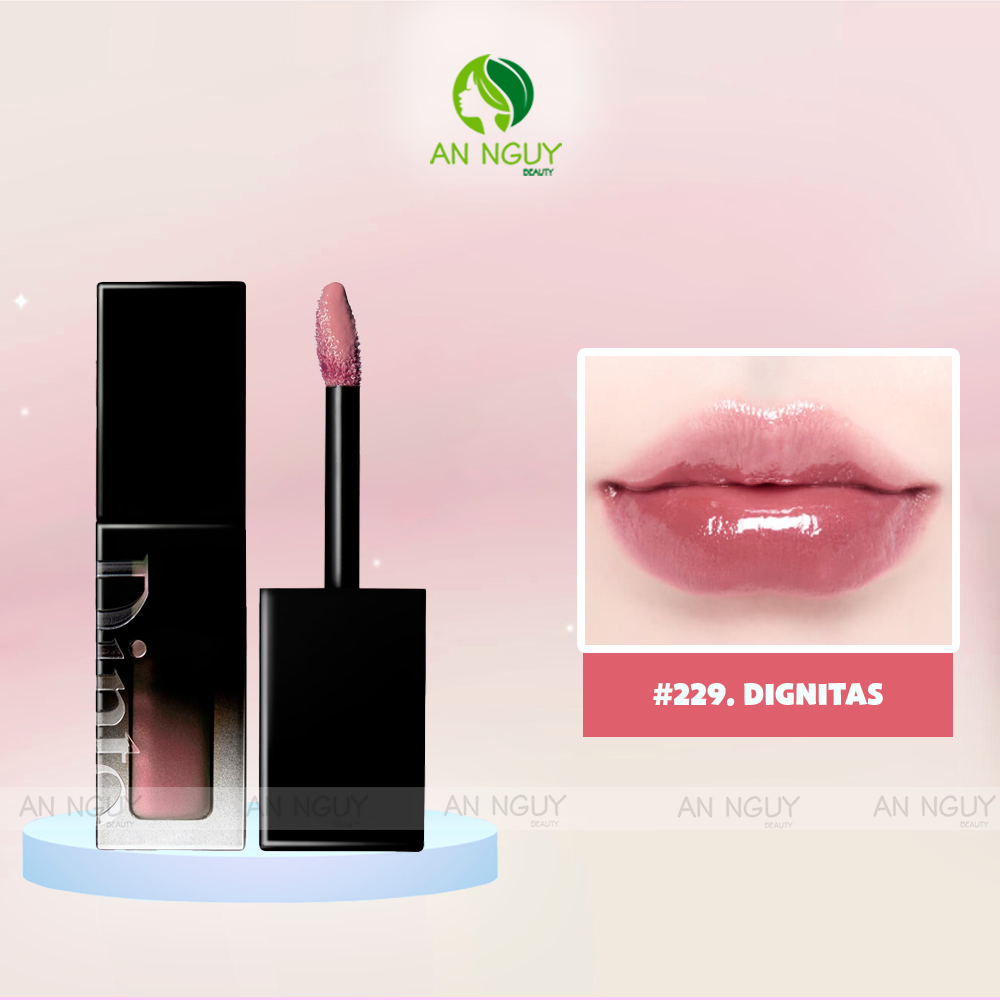 Son Tint Bóng Thuần Chay Dinto Blur-Glowy Lip Tint