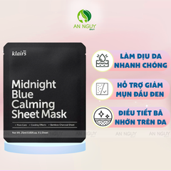 Mặt Nạ Dưỡng Da Klairs Sheet Mask Cấp Ẩm, Làm Dịu Da 25ml