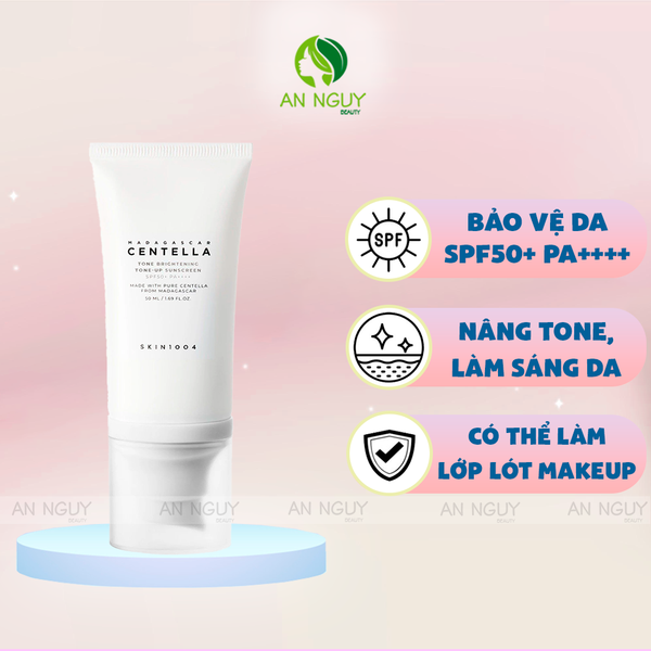 Kem Chống Nắng Skin1004 Madagascar Centella Tone Brightening Tone-Up Sunscreen SPF50+ PA++++ 50ml