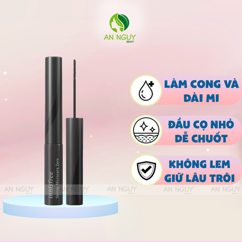 Mascara Innisfree Skinny Microcara Zero Không Lem, Giữ Lâu Trôi 3.5g