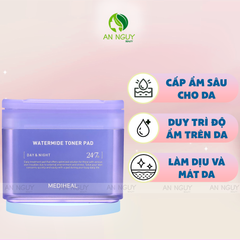 Nước Hoa Hồng Dạng Miếng Mediheal Toner Pad
