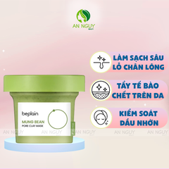 Mặt Nạ Đất Sét Beplain Mung Bean Pore Clay Mask