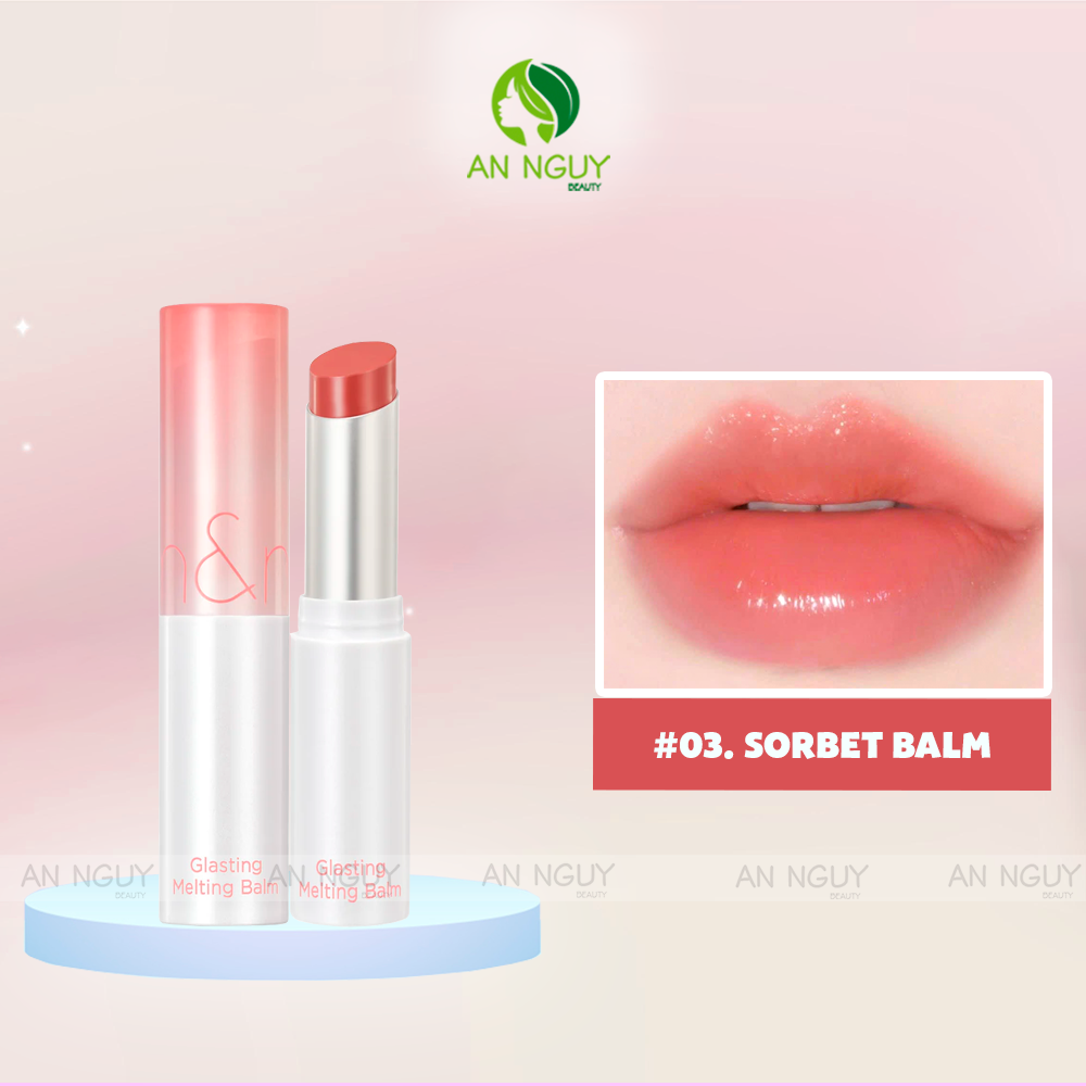 Son Dưỡng Có Màu Romand Glasting Melting Balm Cho Đôi Môi Căng Mọng 3.5g