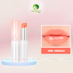 Son Dưỡng Có Màu Romand Glasting Melting Balm Cho Đôi Môi Căng Mọng 3.5g