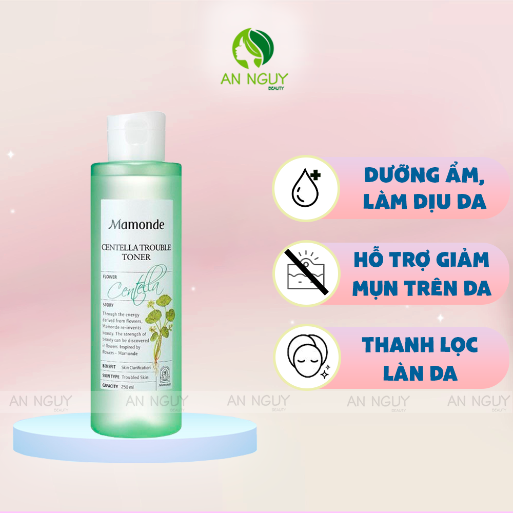 Nước Hoa Hồng Mamonde Toner Cân Bằng Độ Ẩm, Làm Dịu Da 250ml