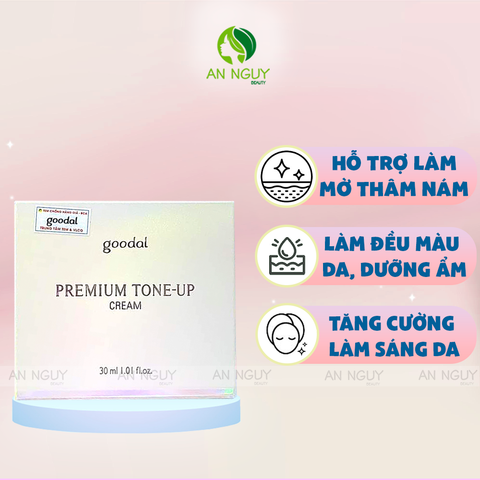 Kem Ốc Sên Goodal Premium Snail Tone Up Cream Dưỡng Trắng Da 30ml