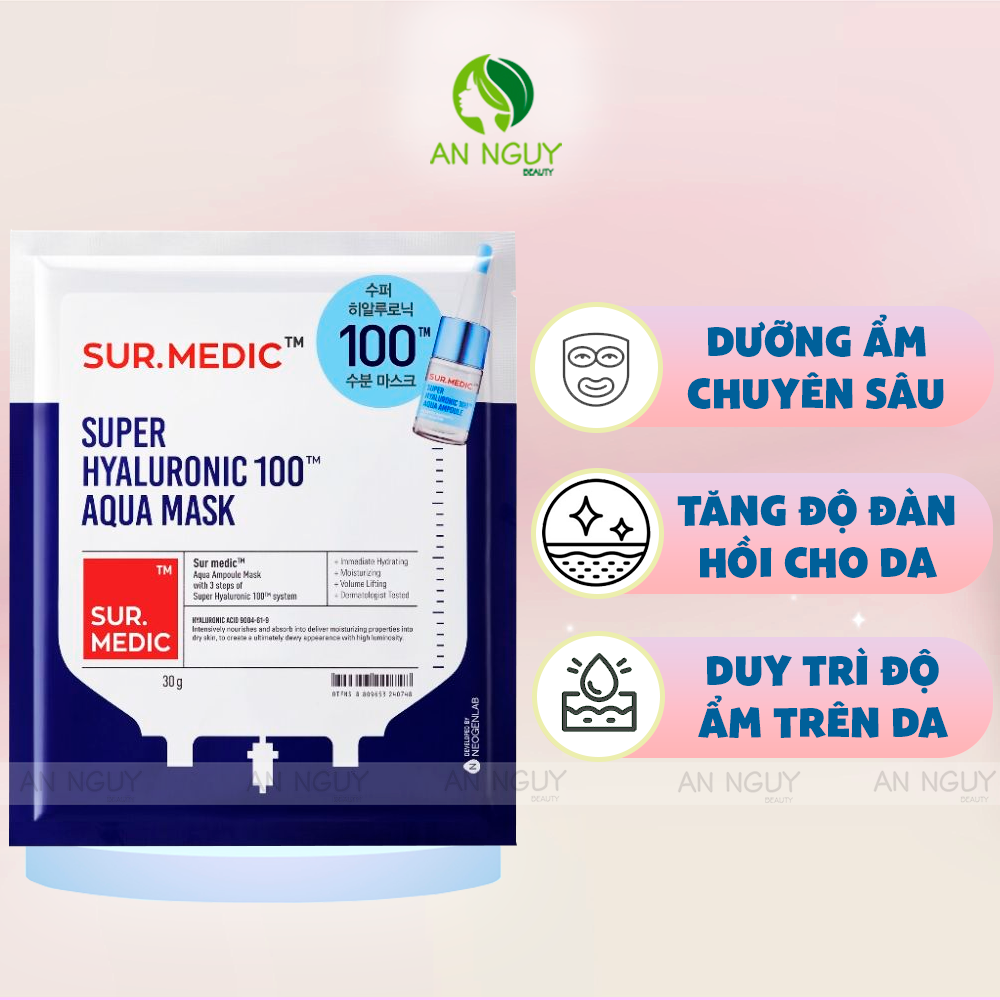 Mặt Nạ Sur.Medic Super Mask Dưỡng Da Chuyên Sâu
