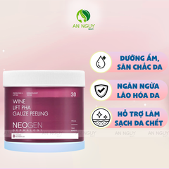 Nước Hoa Hồng Dạng Miếng Neogen Gauze Peeling 30 Miếng
