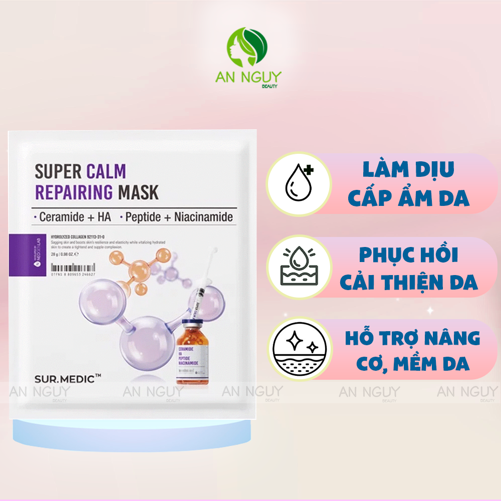 Mặt Nạ Sur.Medic Super Mask Dưỡng Da Chuyên Sâu