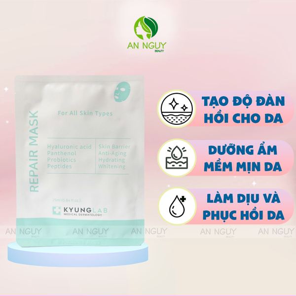 Mặt Nạ Dưỡng Da Kyung Lab Repair Mask Giúp Tăng Độ Đàn Hồi Da 25ml