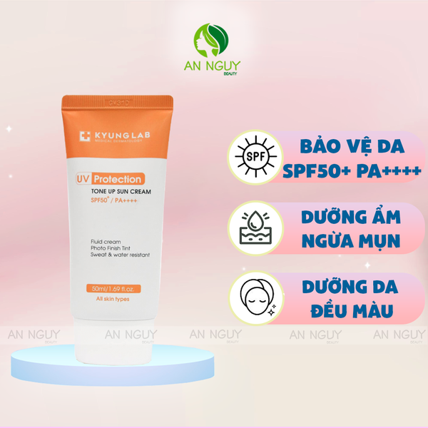 Kem Chống Nắng Kyung Lab UV Protection Tone Up Sun Cream Bảo Vệ Da Tối Ưu 50ml