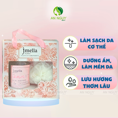 Bộ Quà Tặng Sữa Tắm Jmella Body Wash + Bông Tắm