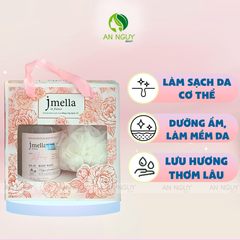 Bộ Quà Tặng Sữa Tắm Jmella Body Wash + Bông Tắm