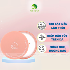 Phấn Phủ Dạng Bột PrettySkin Good Bye Sebum Finish Powder Plus 5g